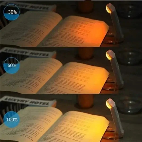 BookClip™ - Luminária Portátil para Leitura Recarregável (LEVE 2 E ECONOMIZE)