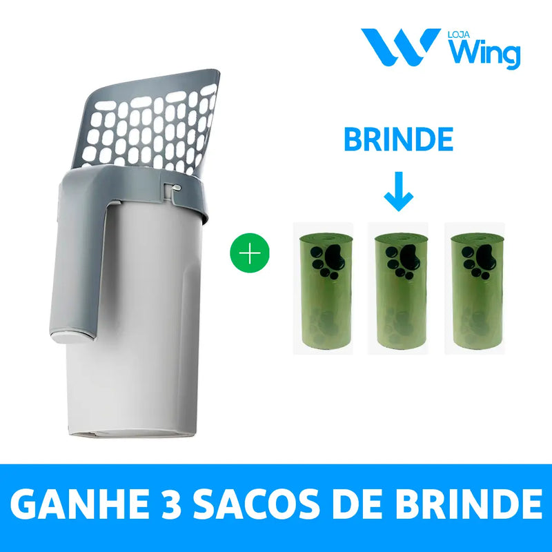 Scooper™ - Pá Higiênica 2 em 1 para Limpeza + BRINDE